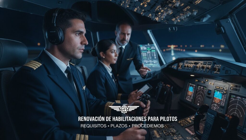 Renovación de Habilitaciones para Pilotos: Requisitos, Plazos y Procedimientos Actualizados